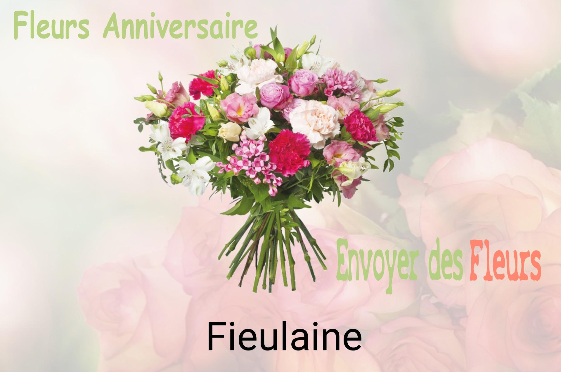 Bouquet de fleurs d’anniversaire livré à Fieulaine